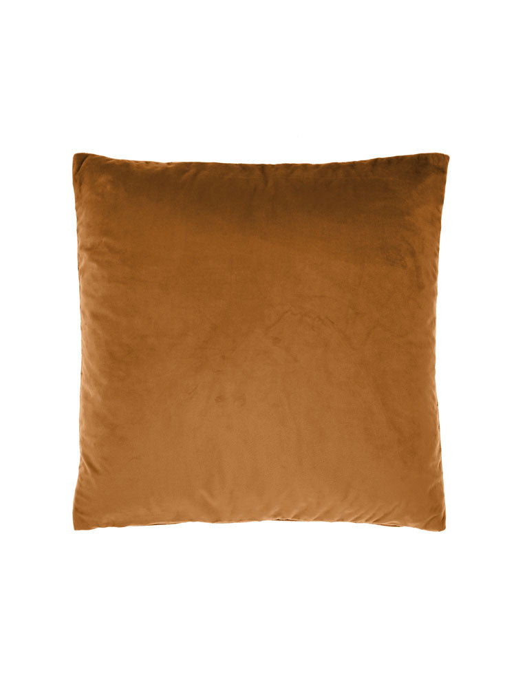 Belmore Velvet Scatter Cushion in Cinnamon