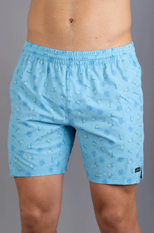 Cruiser Elasticated Boardshort in Flying Fish