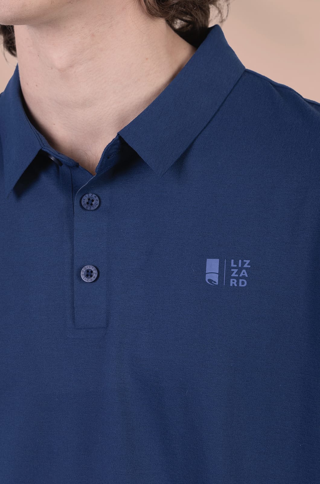 Arne Hybrid Polo in Navy Floral