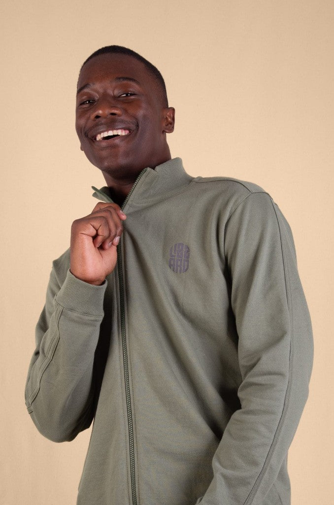 Aviothic Zip Through in Olivine