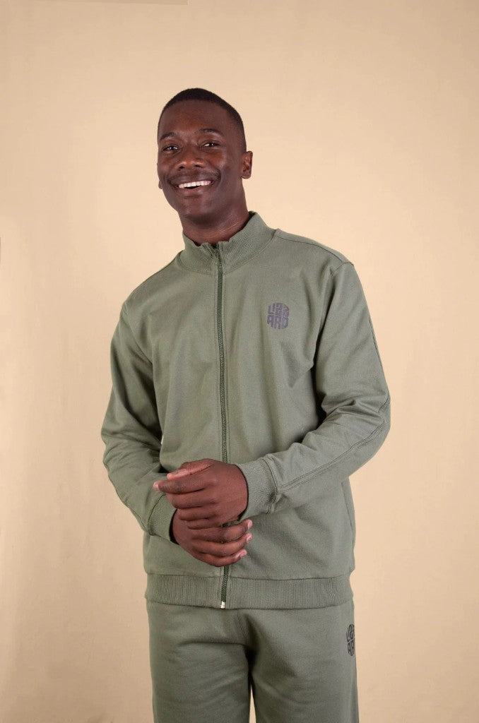 Aviothic Zip Through in Olivine