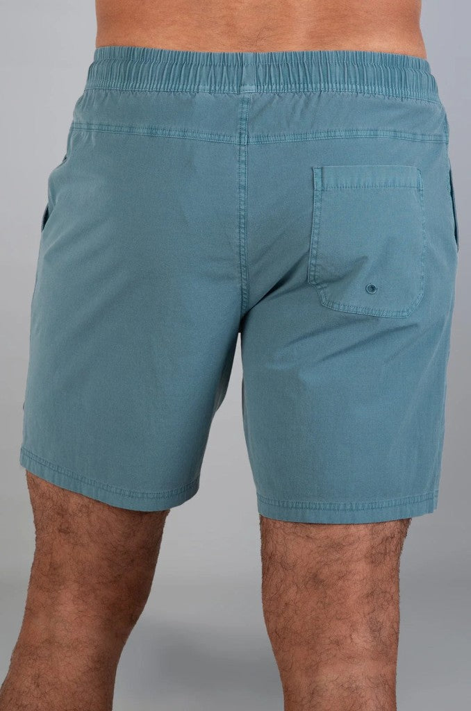 Banner Boardshort in Smoke Blue