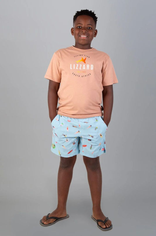 Boys Verte Boardshort in Jaws