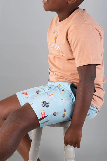 Boys Verte Boardshort in Jaws