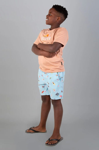 Boys Verte Boardshort in Jaws