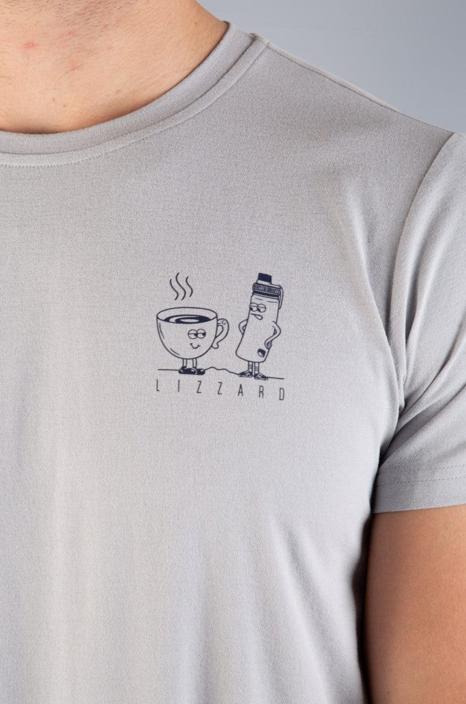 Carel SS Tee in Dawn Blue