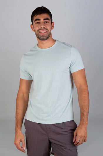 Carver SS Tee in Pastel Blue