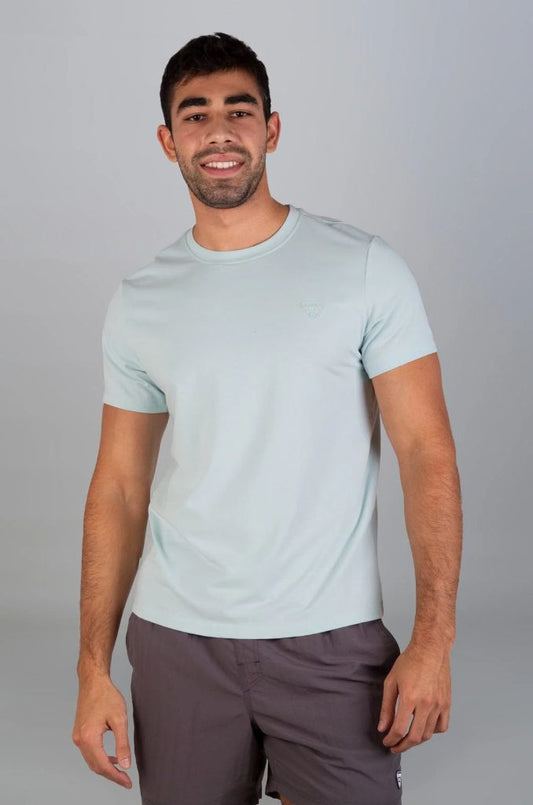 Carver SS Tee in Pastel Blue