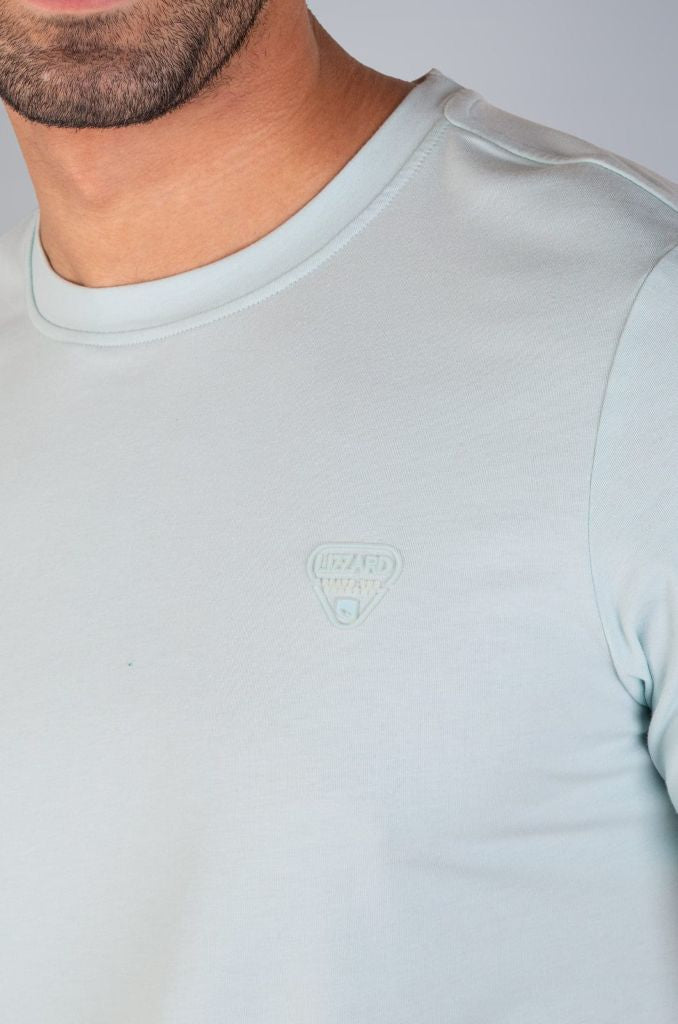 Carver SS Tee in Pastel Blue