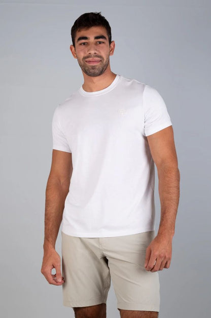 Carver SS Tee in White