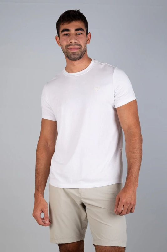 Carver SS Tee in White