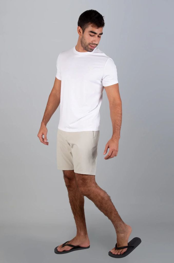 Carver SS Tee in White