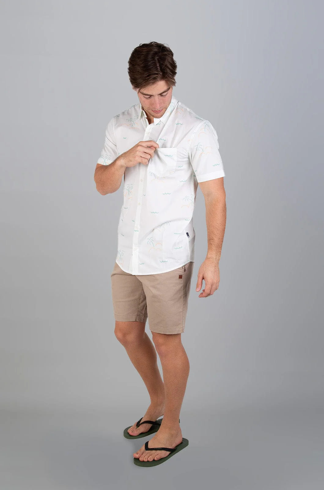 Endolito Woven Shirt in Cannoli Cream