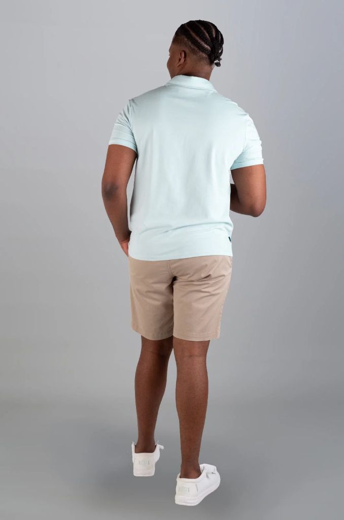 Fineas SS Golfer in Pastel Blue