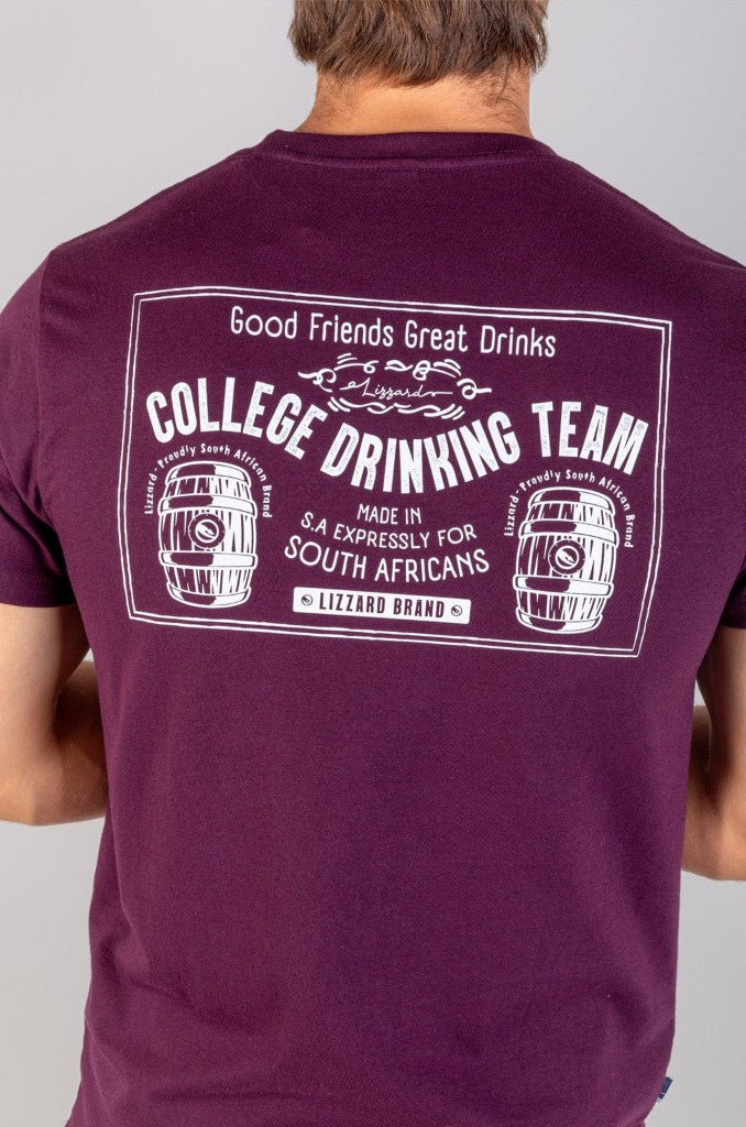 Fjord SS Tee in Plum