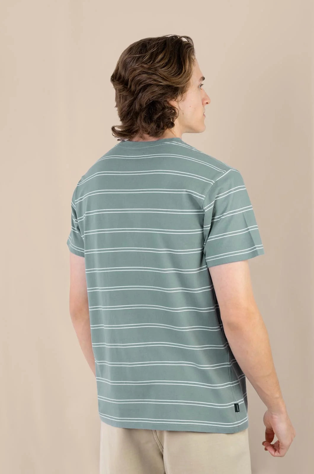 Frogg SS Tee in Thin Stripe