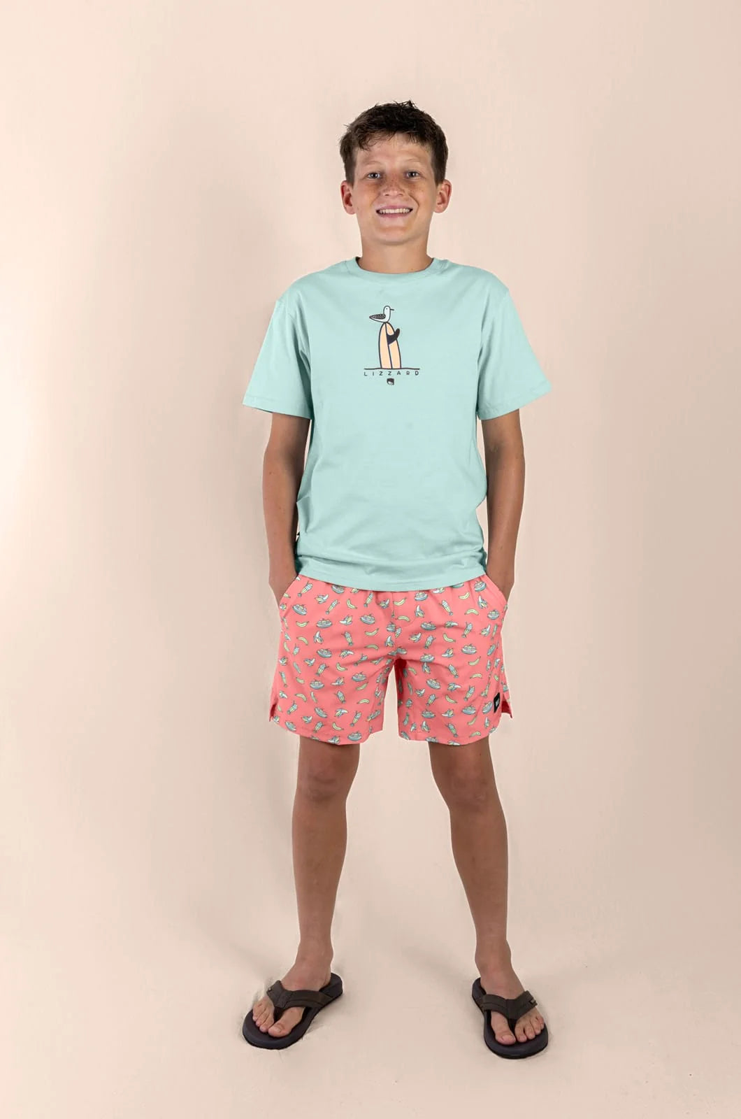 Kenyn Youth Boys Boardie in Banana Split