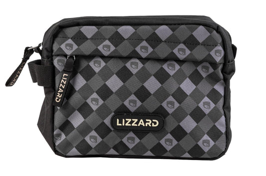Naveen Toiletry Bag in Lizzard Check