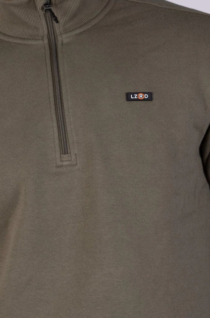 Obliq 1/3 Zip Pullover in Deep Depths