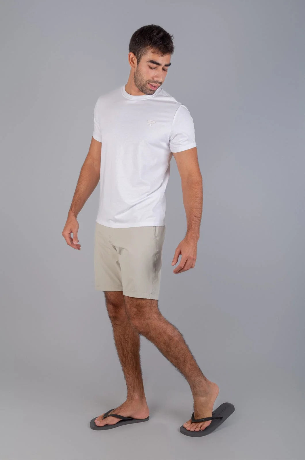 Seanno Fixed Boardie in Island Fossil