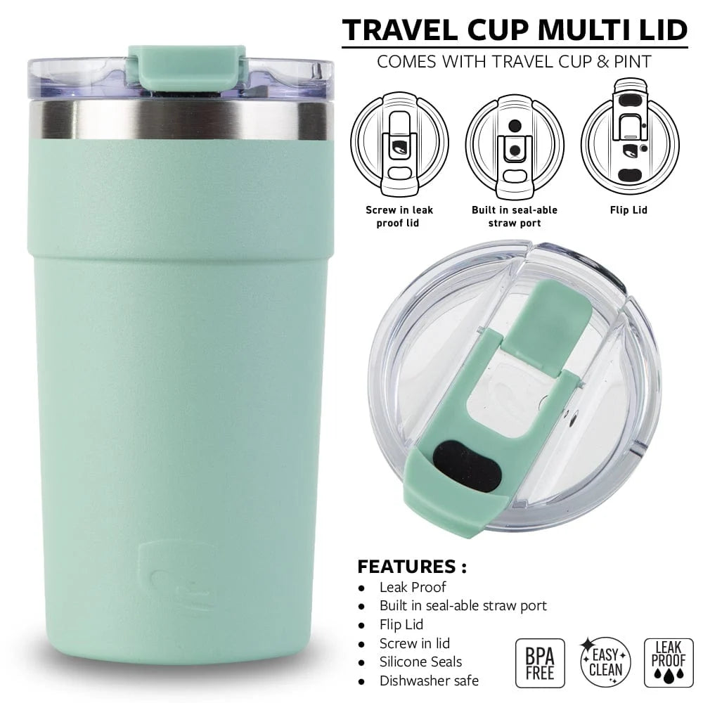 Travel Cup in Sage / 480ml