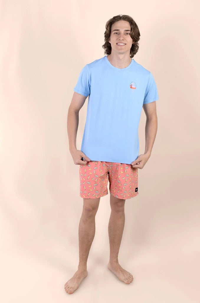 Vince Elasticated Boardie in Banana Split