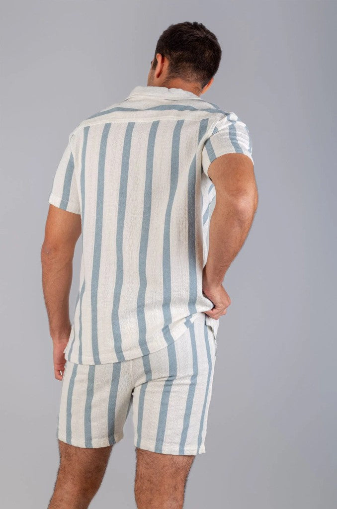 Wavile Walkshort in Blue Stripe