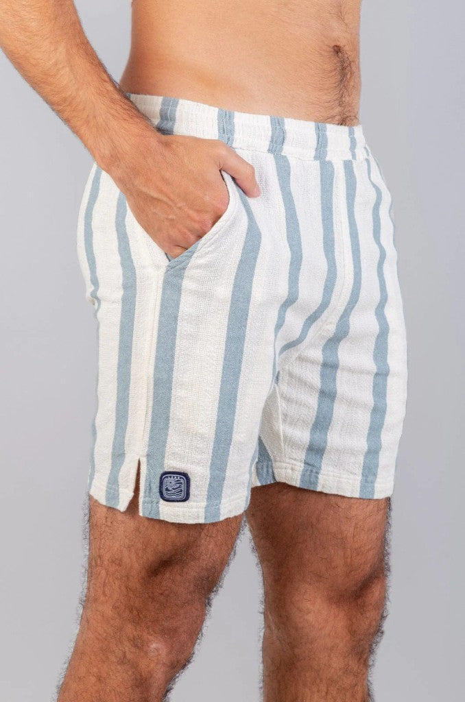Wavile Walkshort in Blue Stripe