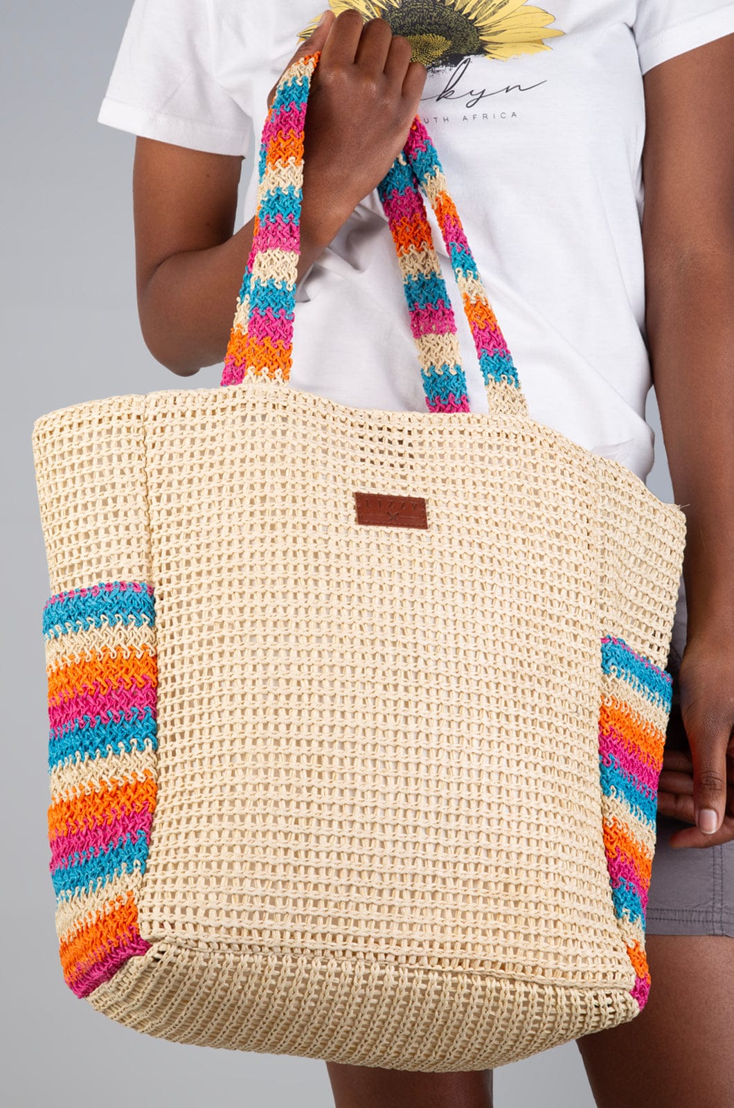Capua Beach Bag in Summer Stripe