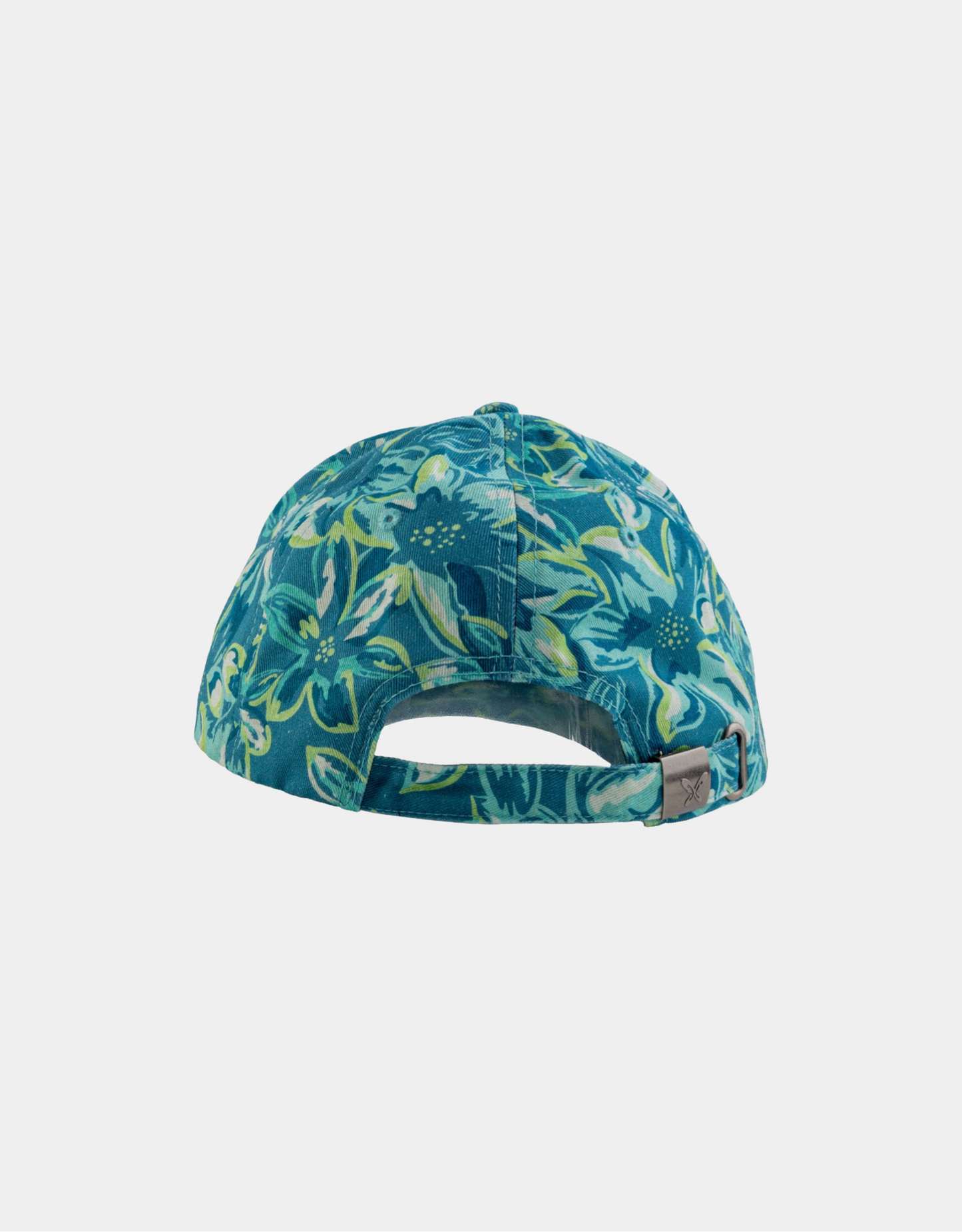 Dimosara Cap in Teal Floral