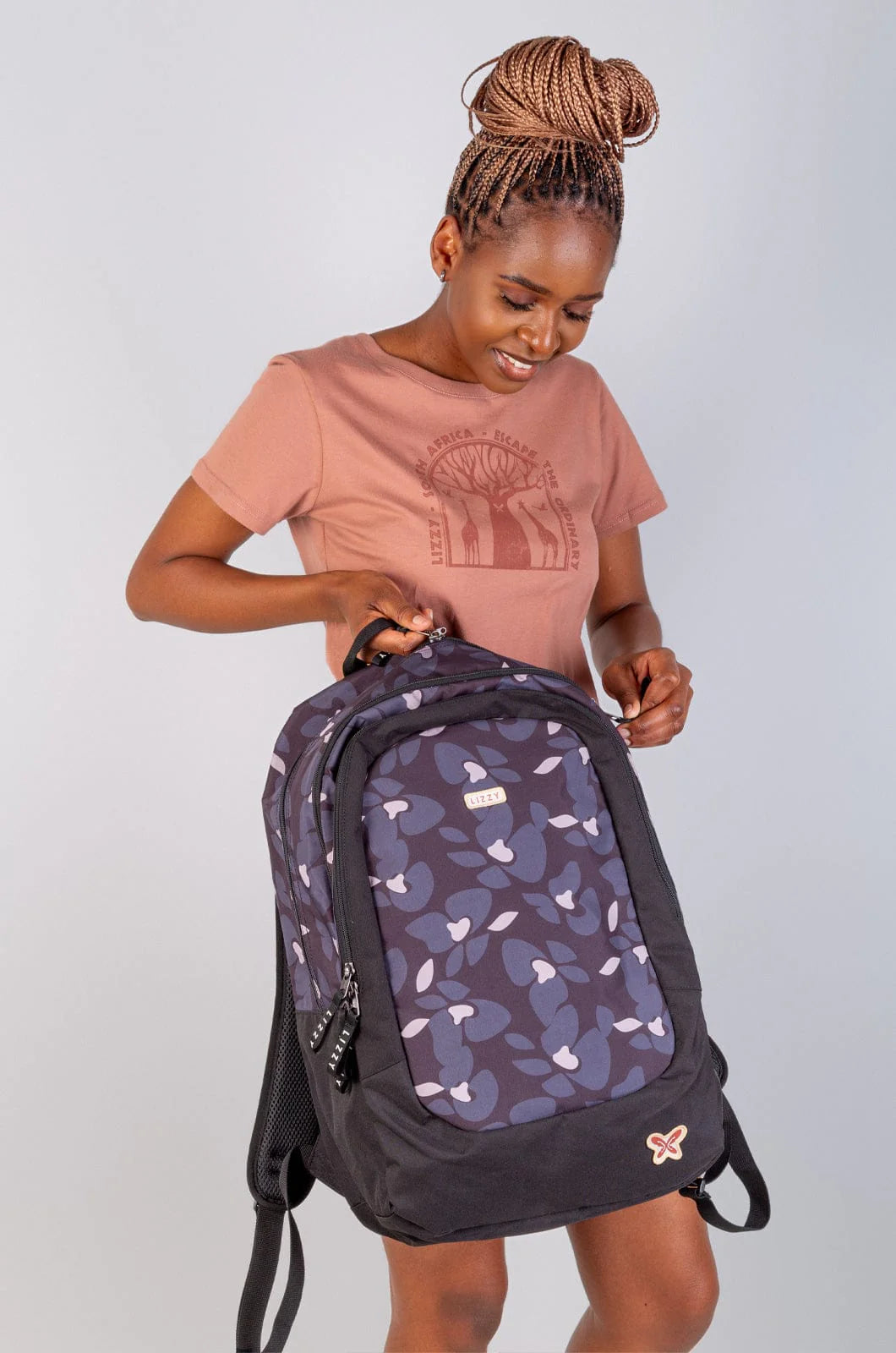 Teshova Backpack in Grey Shadow / 38L