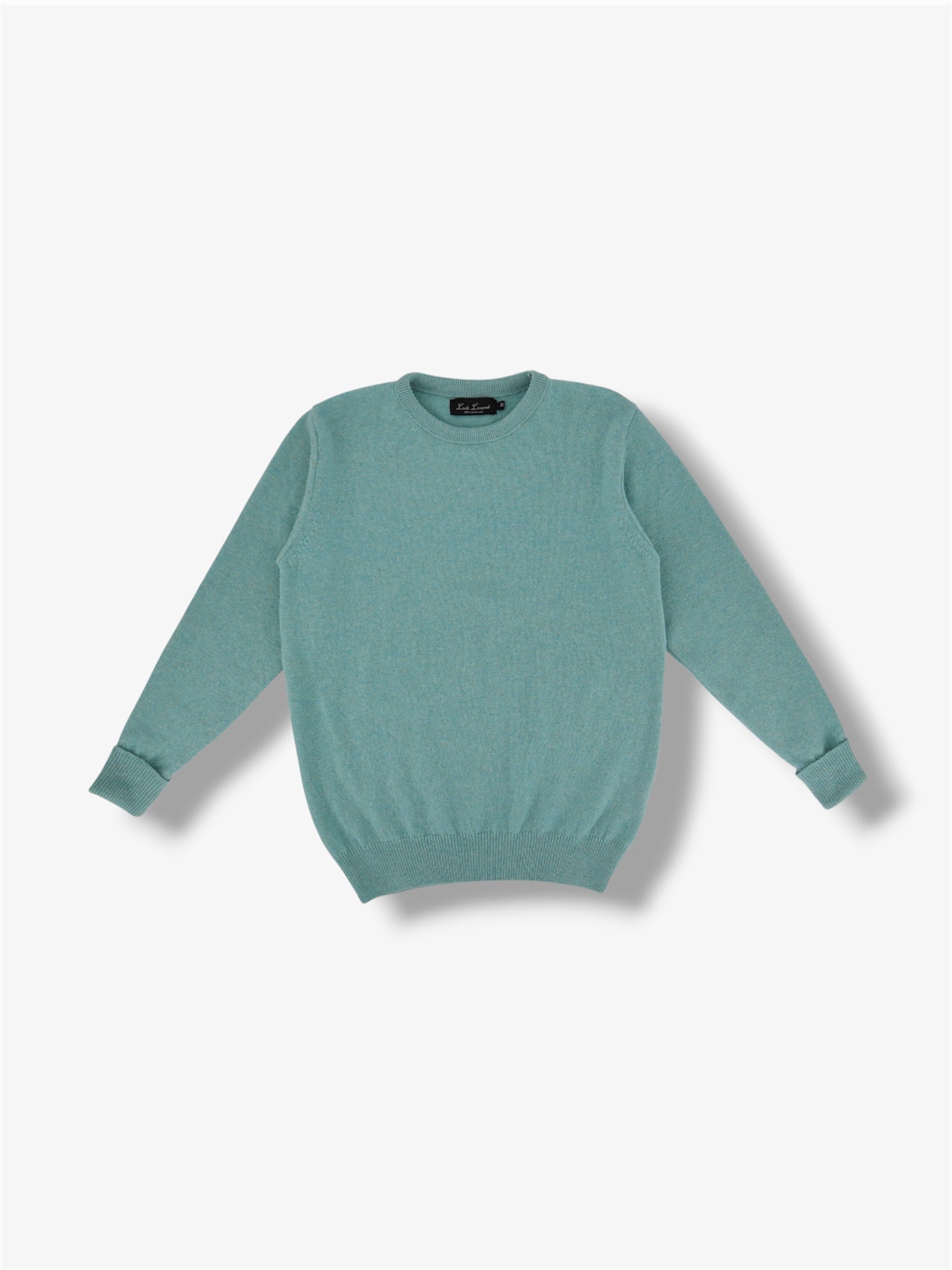 Lambswool Crewneck Sweater in Neptune