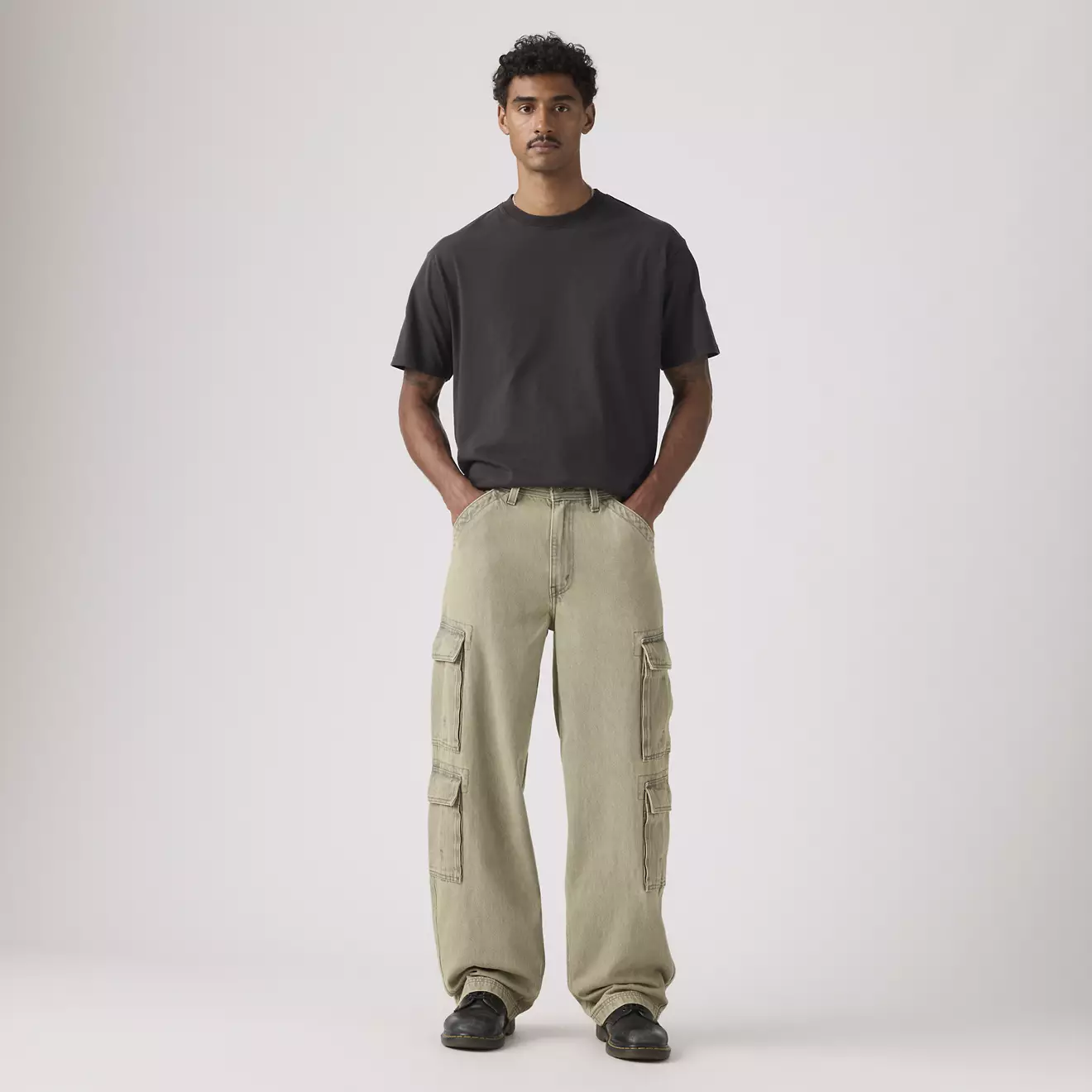 578™ Baggy Cargos in Steel Clouds