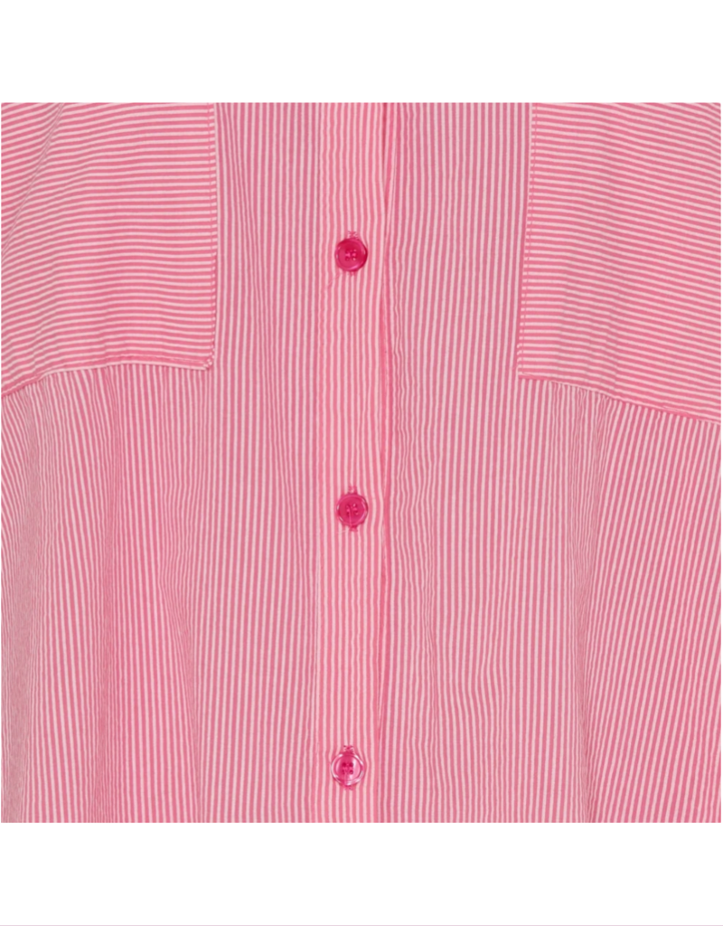 MDC Cotton Tunica in Strawberry Stripes