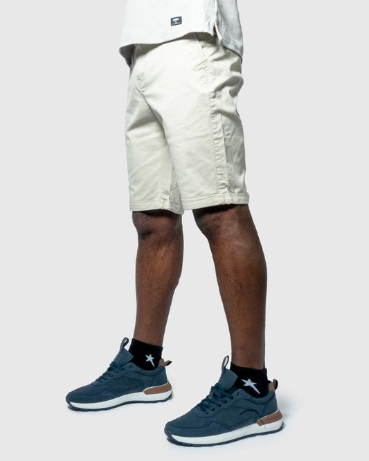 Femicino Chino Shorts in Stone