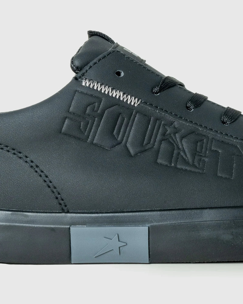 Hollywood Sneakers in Black Mono / Charcoal
