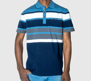 Transmitter Striped Golfer in Airforce