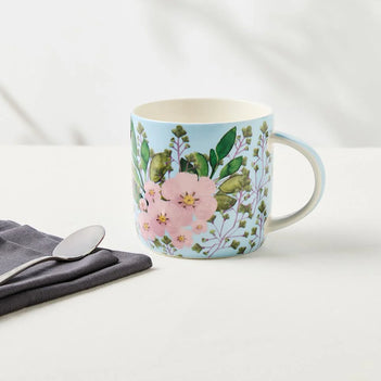 Bouquet Mug in Blue