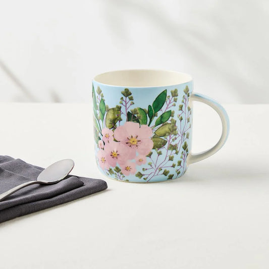 Bouquet Mug in Blue