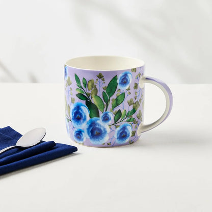 Bouquet Mug in Lilac
