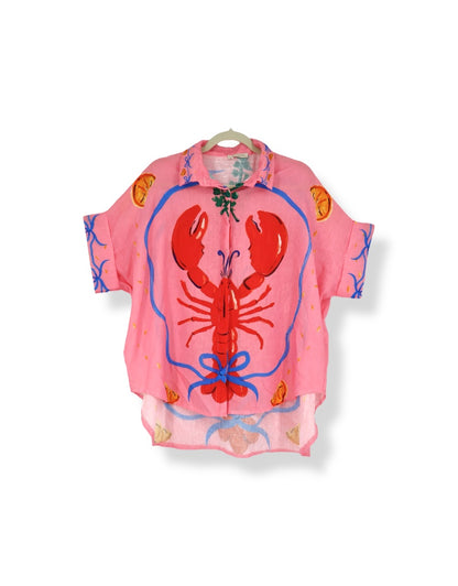 Lobster Shirt in Pink