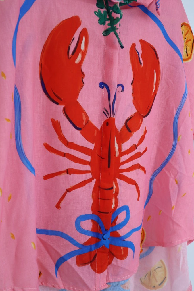 Lobster Shirt in Pink