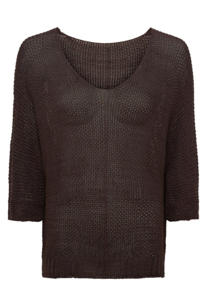 Betina Knit in Brown