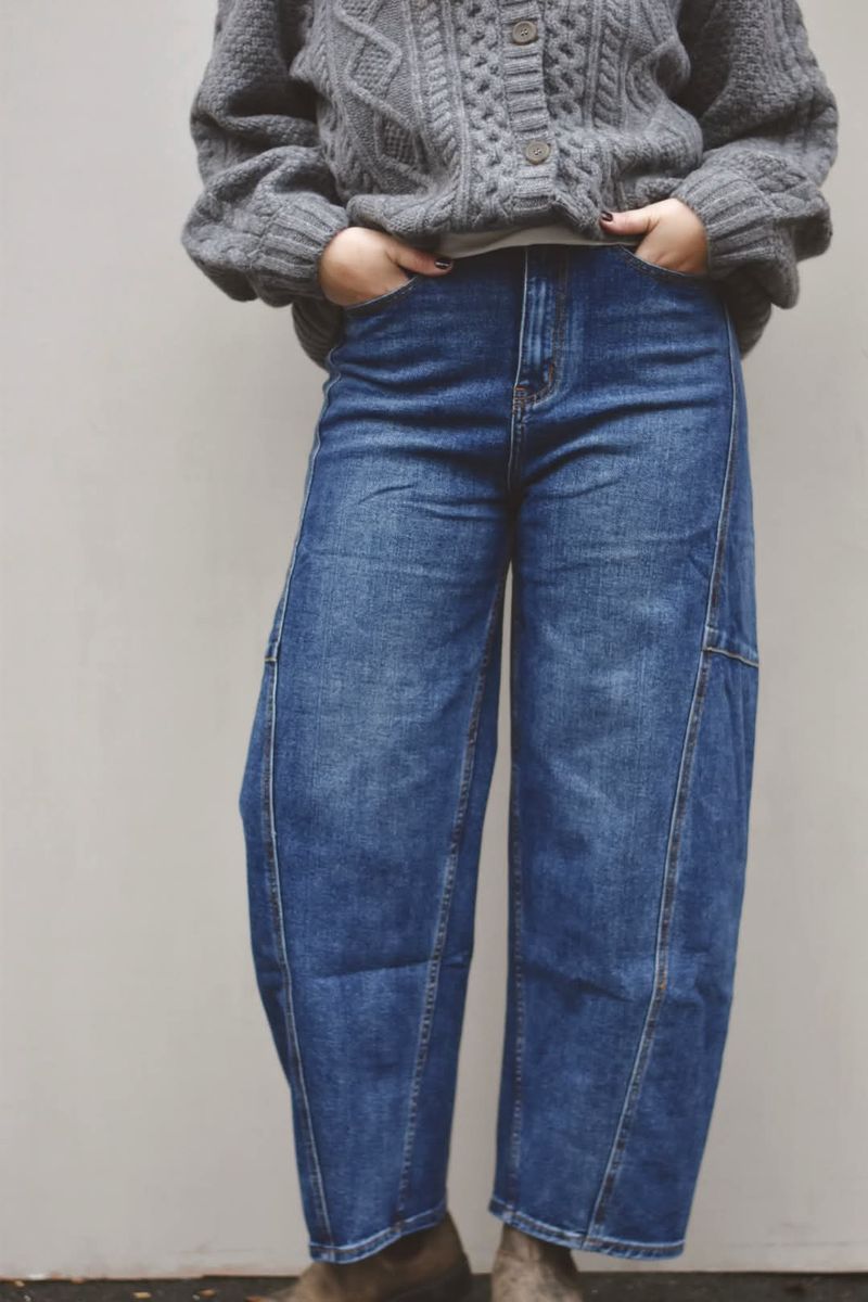 Sayla Barrel Jeans