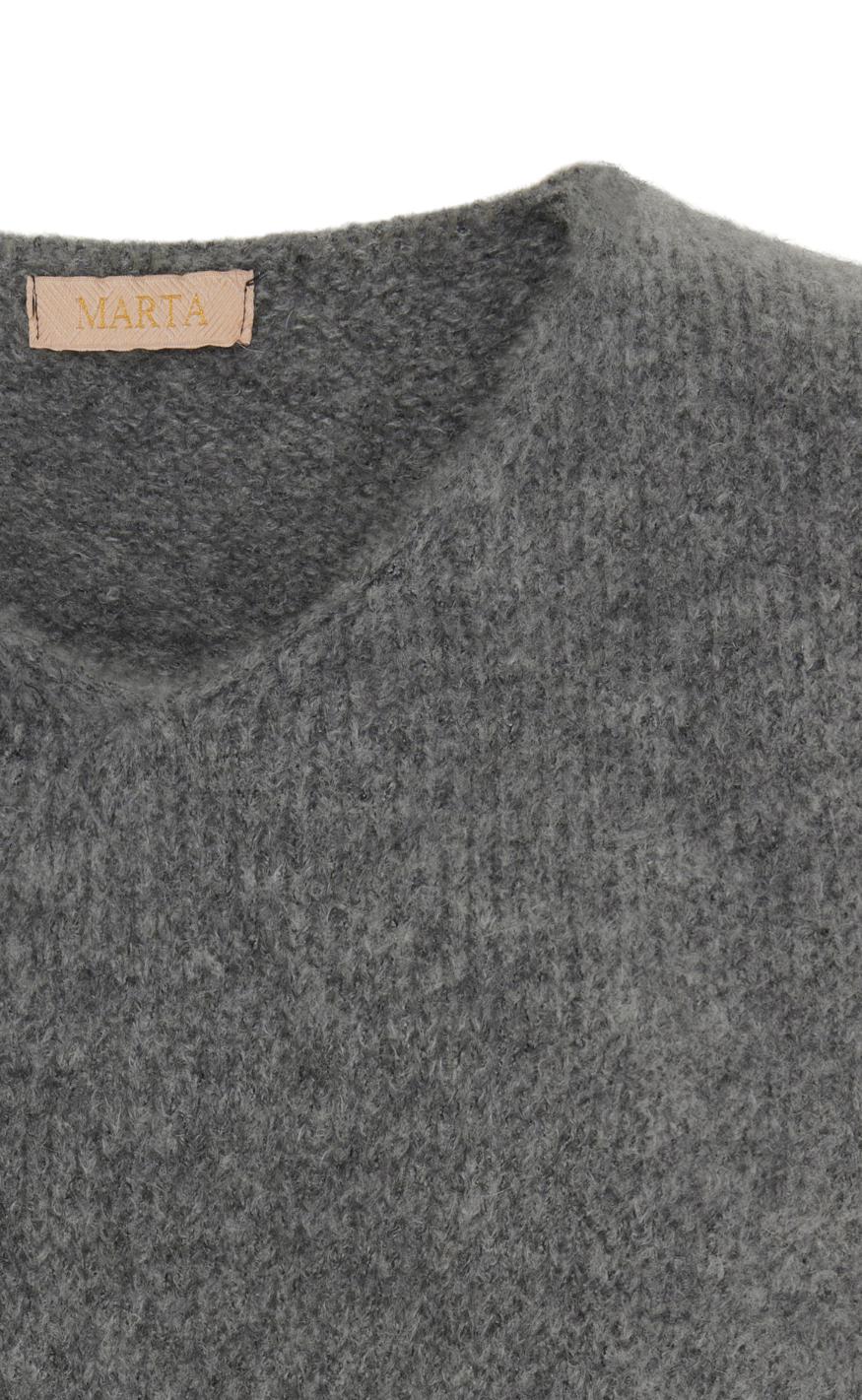 Marlene Vest in Grey