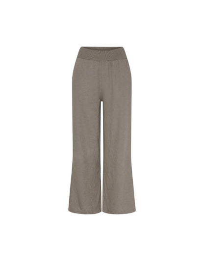 Anette Linen Pants in Fango