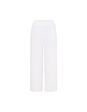 Anette Linen Pants in White