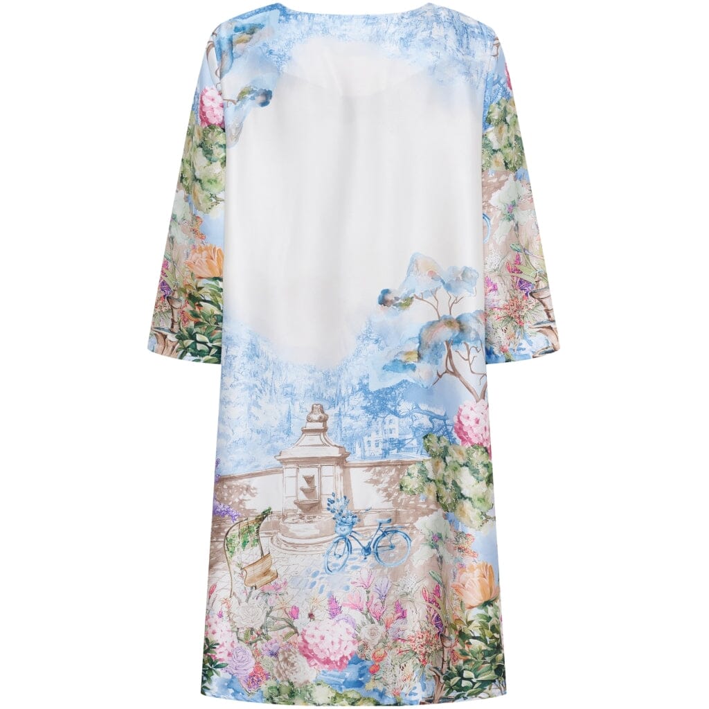 Fabiana Dress in Celeste