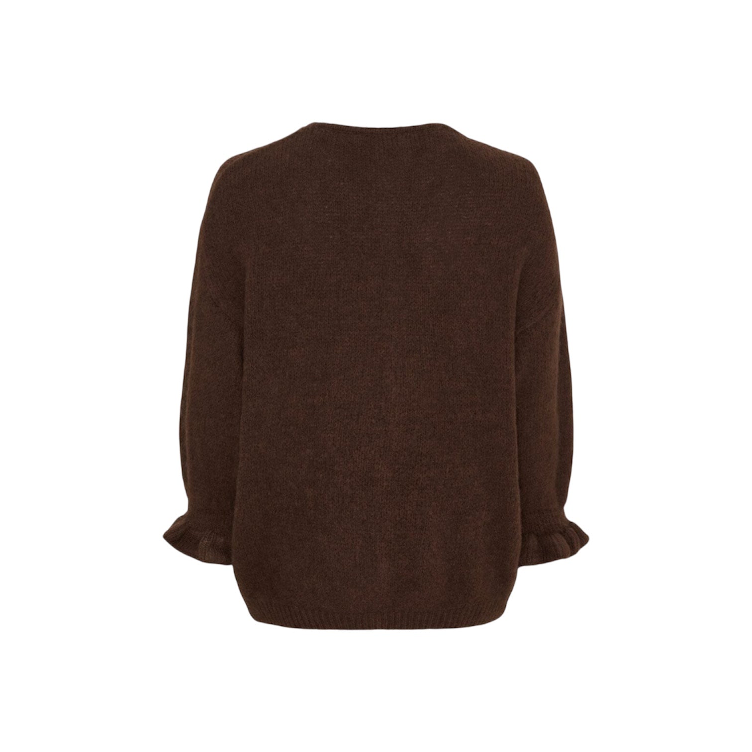 Juliana Knit Cardigan in Chocolate