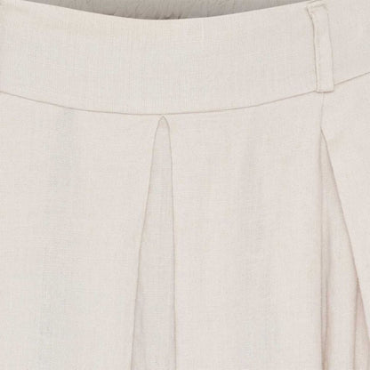 Leona Linen Skirt in Sabbia